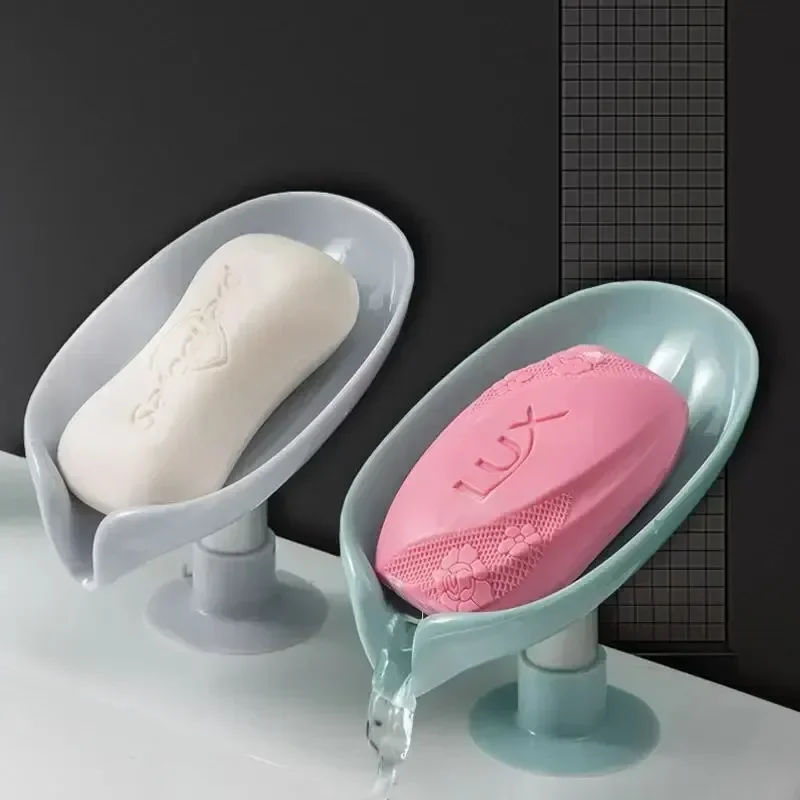 Soap Dish Draining - Дренажная мыльница в форме листа, мыльница-подставка