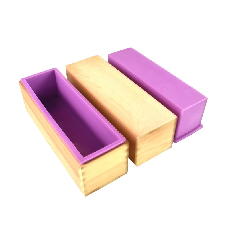 Soap Making Books - Гибкая силиконовая форма для мыла прямоугольной