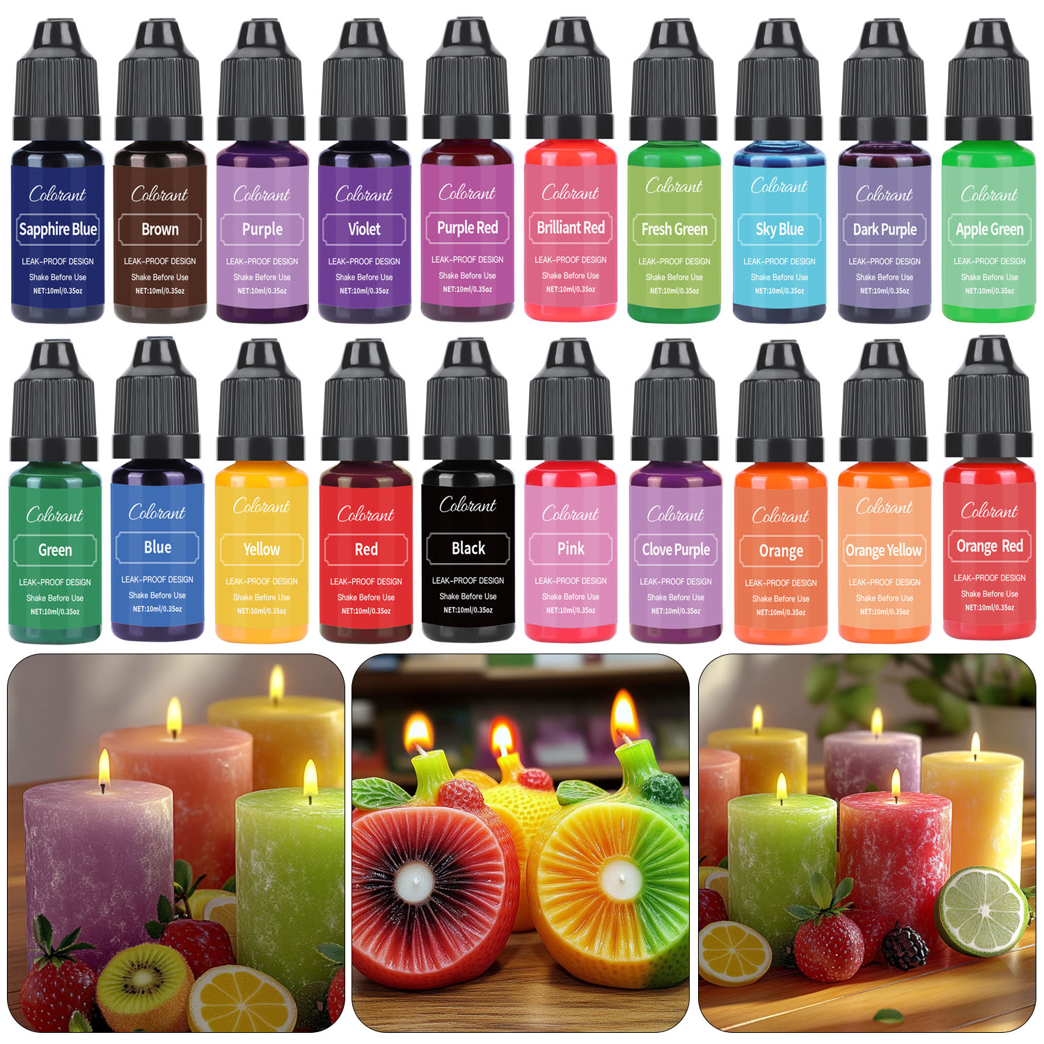 Soap Making Ingredient - Жидкая свечная краска для изготовления свечей