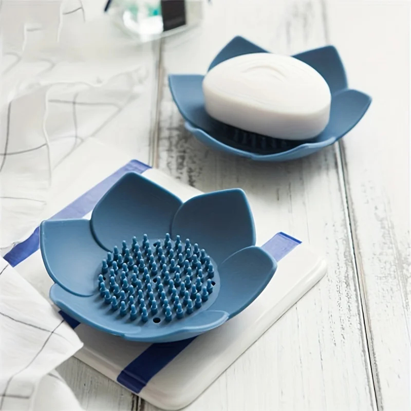 Soap Dish Draining - 1 шт. силиконовая мыльница для ванной