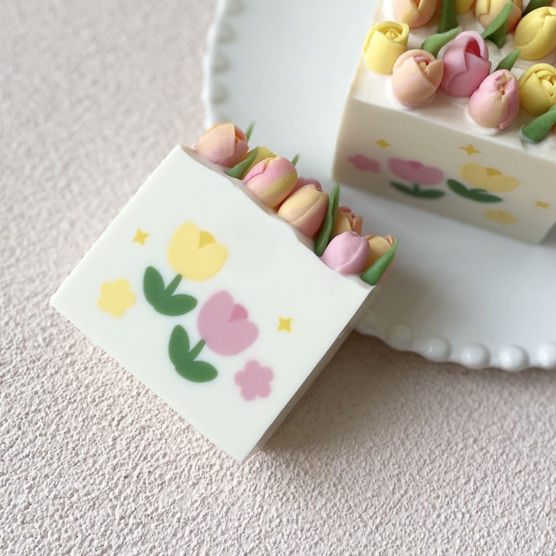 Цветок Тюльпан шаблон экструде – обзор и цена Soap Making Hobby
