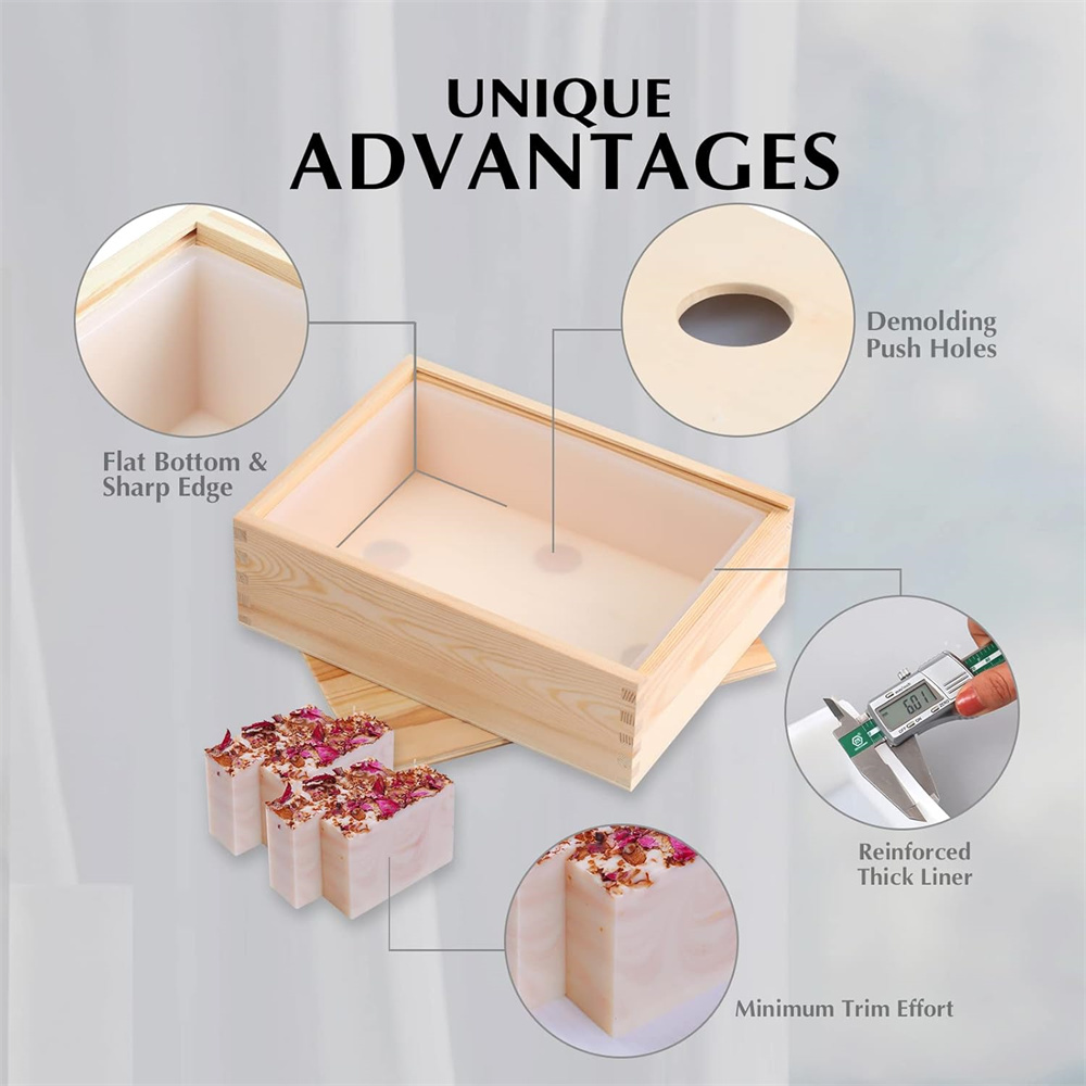 Большие формы для мыла, прямоу – обзор и цена Soap Making Store