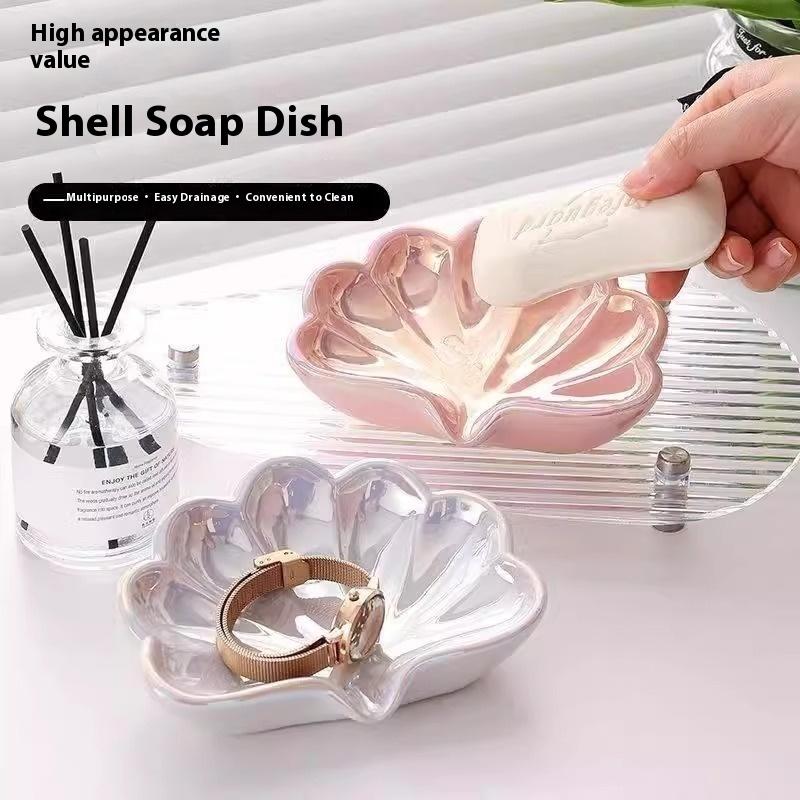 1/2 шт. Мыльница в форме ракуш – обзор и цена Soap Dish Draining