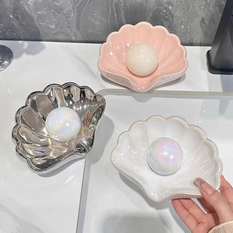 1/2 шт. Мыльница в форме ракуш – обзор и цена Soap Dish Draining